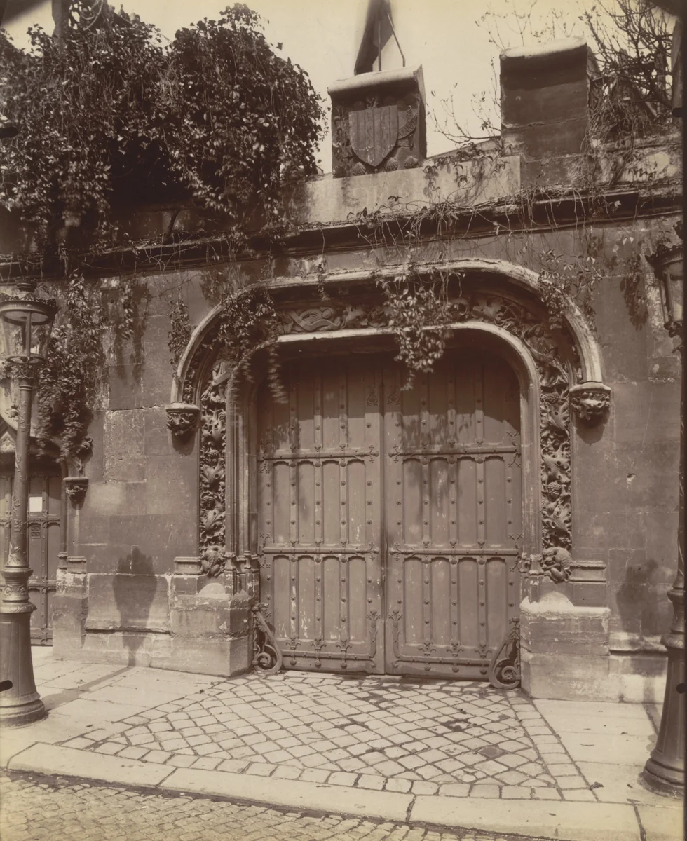Cluny by Eugène Atget, photograph, 1922