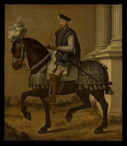 Henry II (1519–1559), King of France by François Clouet, painting, 1536-1572