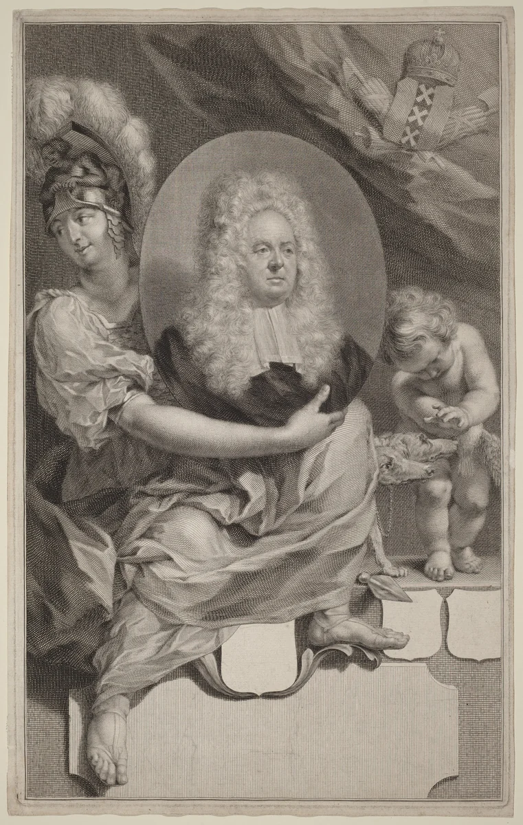 Jan Six by Jacobus Houbraken; Jan Wandelaar, print, 1698-1780