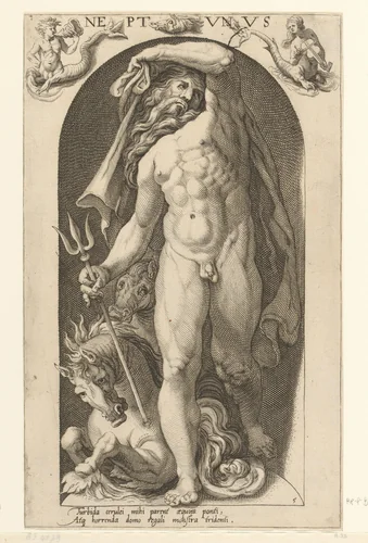 Thetis by Nicolaas Braeu, print, 1598