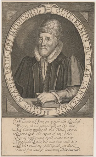 William Butler, Physician by Simon van de Passe, print, 1595-1647