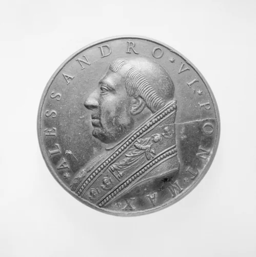Alexander VI (Pope, 1492–1503) by Giovanni Paladino, metalwork, 1585-1599