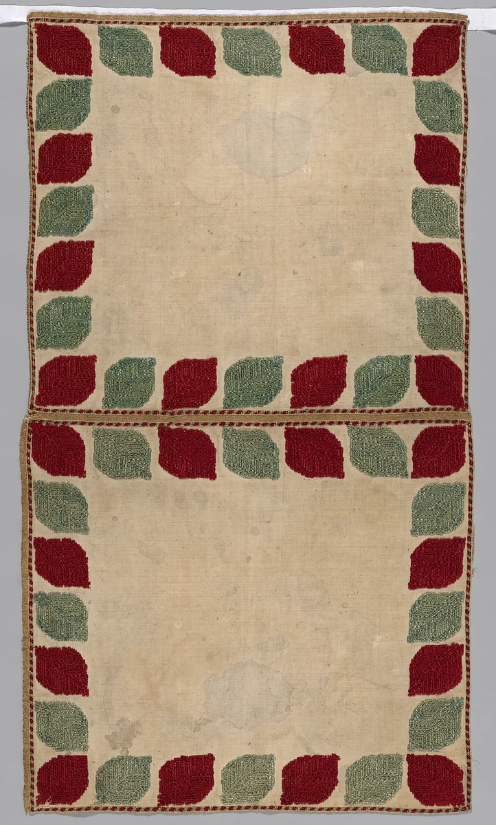 Cushion Cover by Greece, Dodecanese Islands, Rhodes, textile, 1700-1900