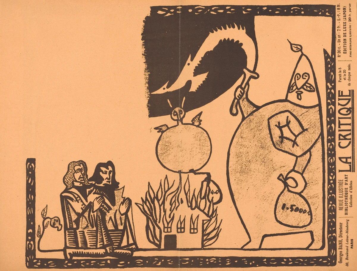 Ubu Roi by Alfred Jarry, print, 1894