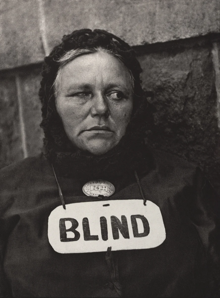 Blind by Paul Strand, photograph, 1916