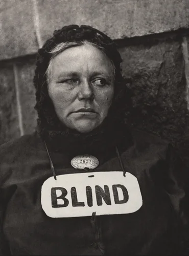 Blind by Paul Strand, photograph, 1916