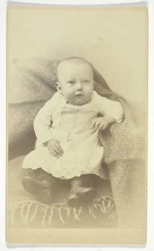 Untitled (Portrait of Infant) by W. A. Robinson, photograph, 1850-1899