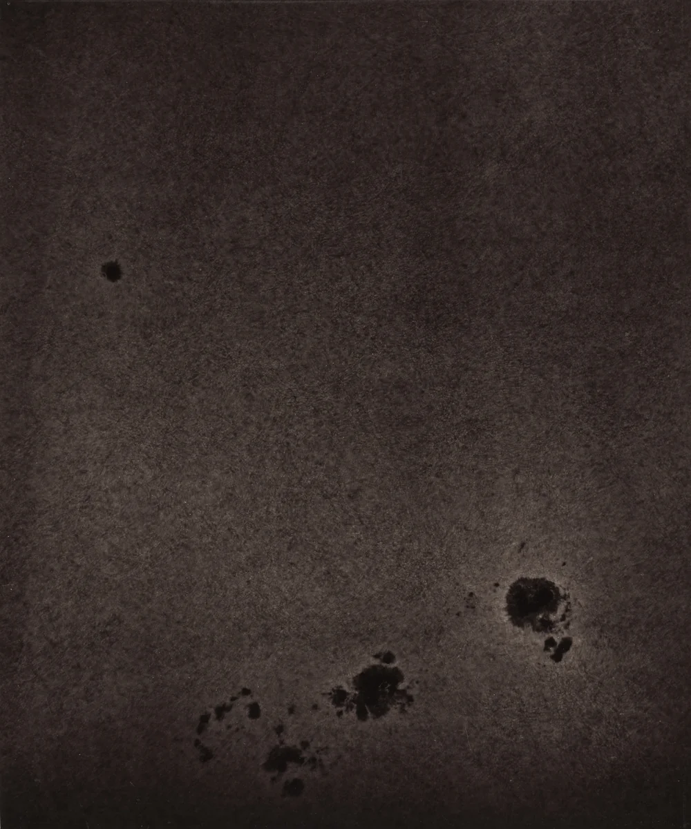 Région Centrale (Taches et Granulations), June 2, 1893, 3h 39m 24s by Jules Janssen, photograph, 1877