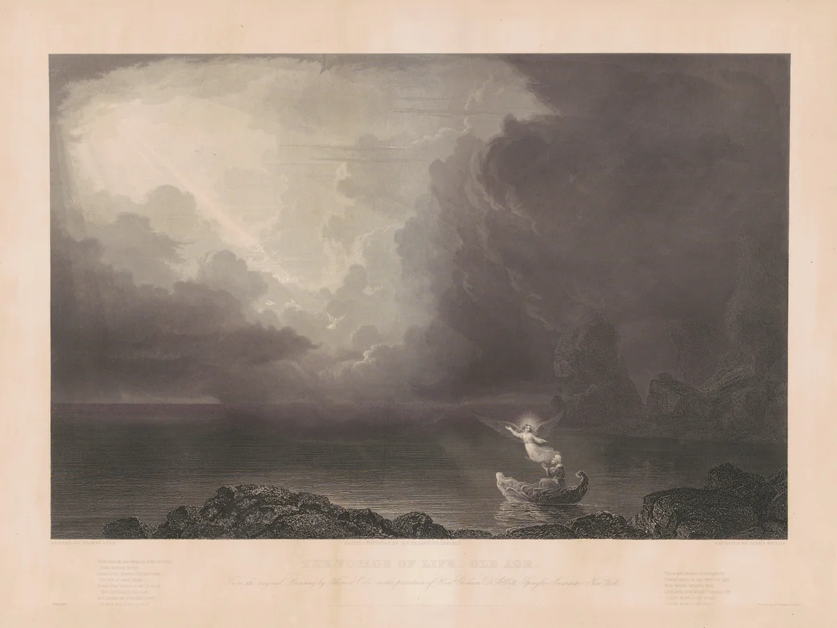 The Voyage of Life: Old Age by James Smillie
Thomas Cole
John H. Daniels
Benjamin B. Russell, print, 1850-1860