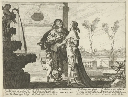 De jeugd by Jan Christoffel Jegher, print, 1643-1666