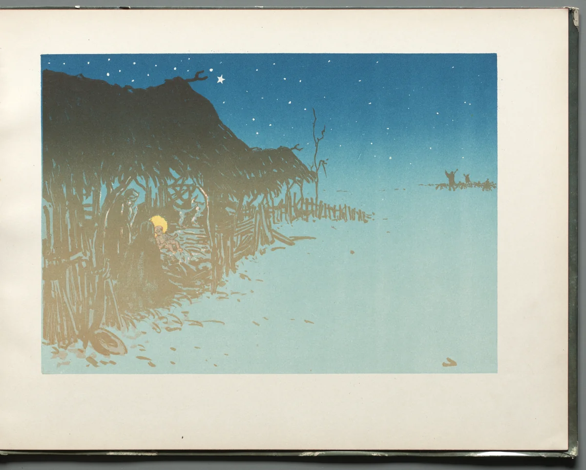 The Progress of the Stars: La Crèche by Henri Rivière, book, 1890