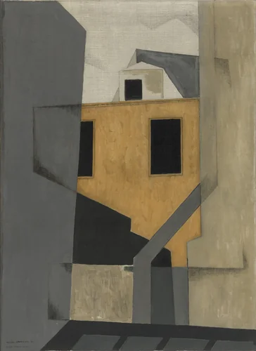 City Walls by Niles Spencer, painting, 1921