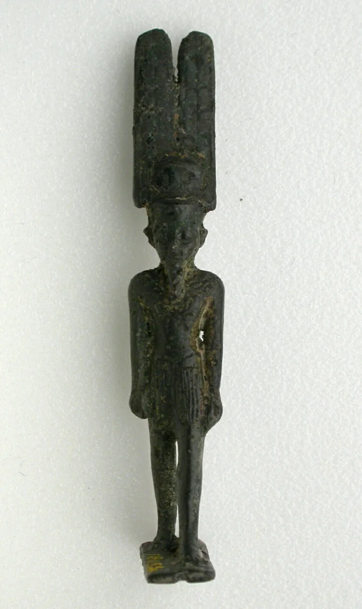 Pendant Amulet of the God Amon-Re by Egyptian, metalwork, -1070--656