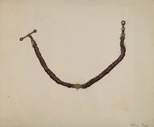 Watch Chain by Edna Crenshaw Rex, index of american design, 1935-1942