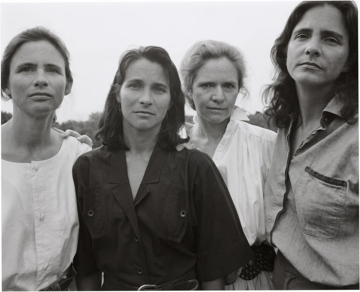 The Brown Sisters, Watertown, Massachusetts by Nicholas Nixon, photograph, 1991