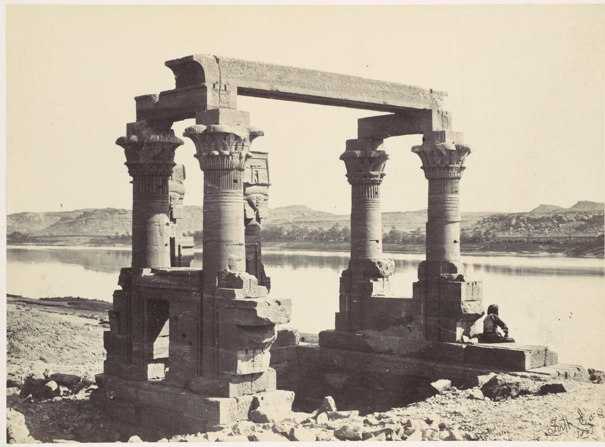 Wady Kardassy, Nubia by Francis Frith, photograph, 1857