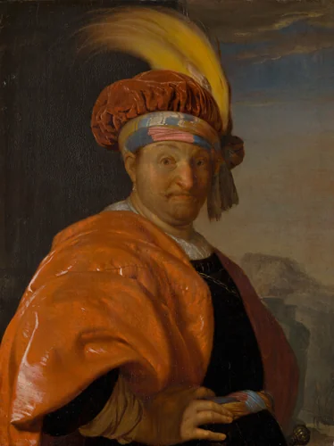 Man in Oriental Dress by Frans van Mieris the Elder, painting, 1665