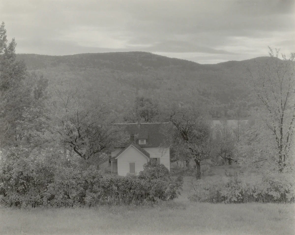 Lake George by Alfred Stieglitz, photograph, 1922-1924