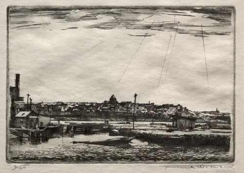 Flats by Frank Wilcox, print