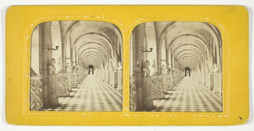 Palais de Versailles Galerie des Sculptures by Artist Unknown, photograph, 1875-1899