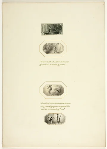 Plate from Telemachus by Thomas Stothard, print, 1793-1803