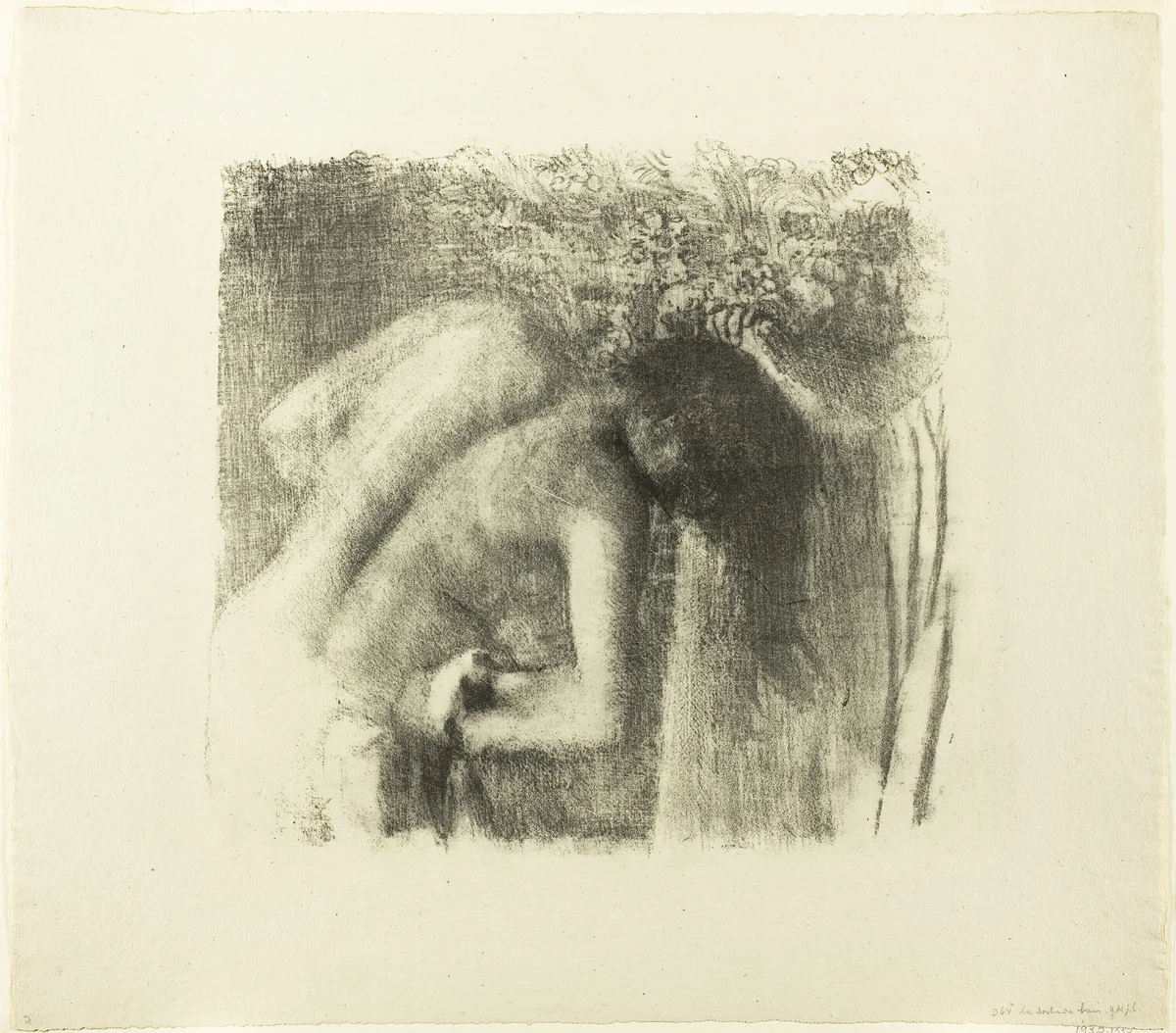 After the Bath (large version) by Edgar Degas, print, 1891-1892