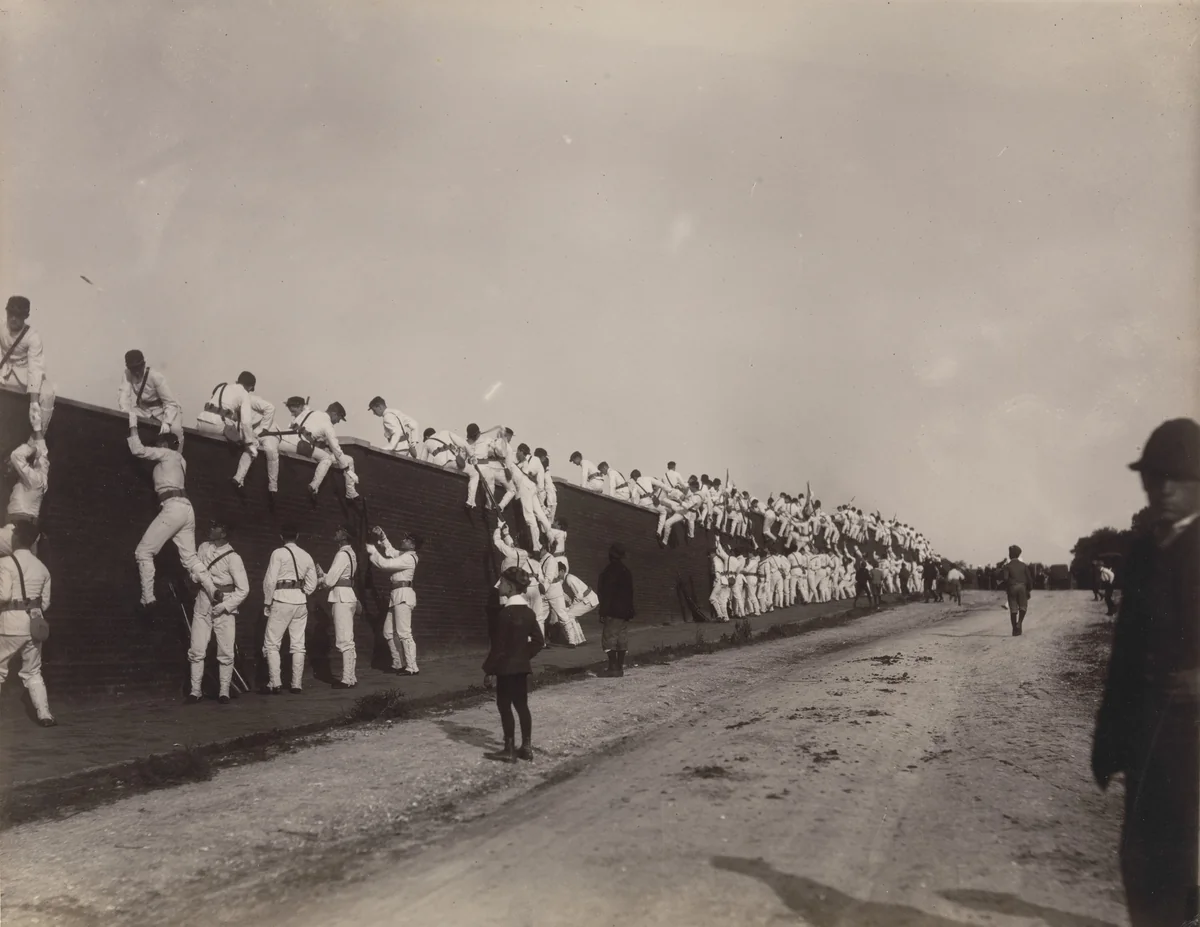 Wall Back of Upshaw Road by Unidentified Photographer, photograph, 1910