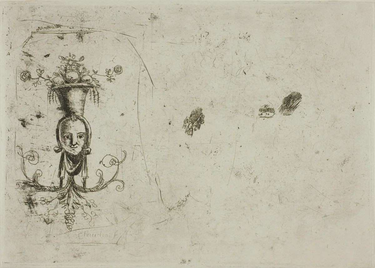 Arabesque by Claude Lorrain, print, 1625-1635