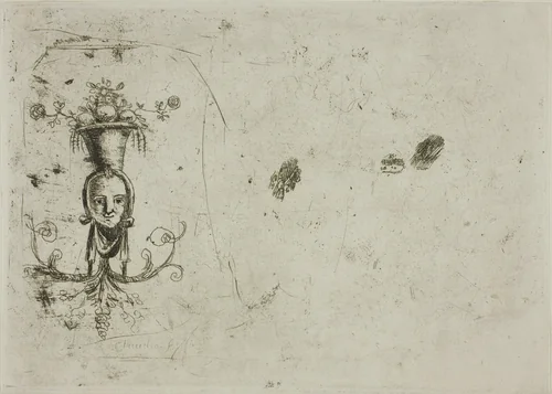 Arabesque by Claude Lorrain, print, 1625-1635