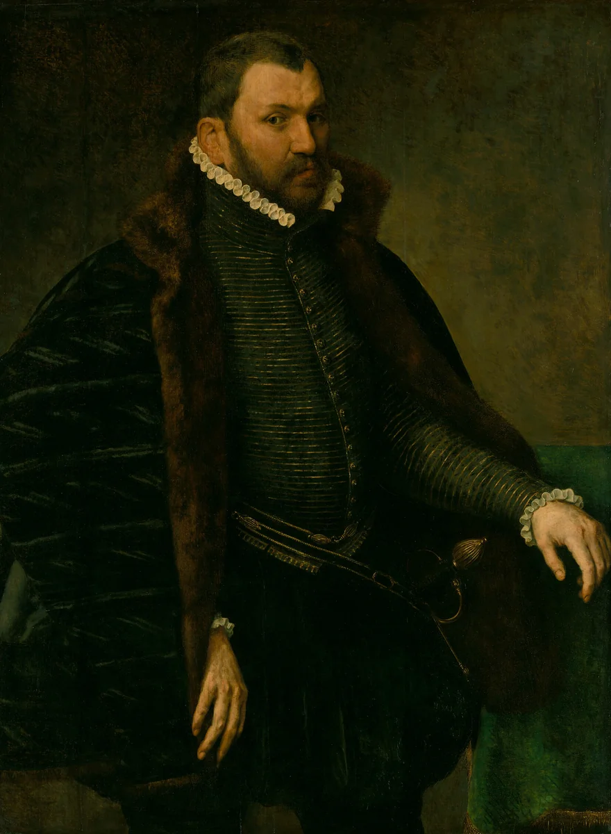 Portrait of a Man by Antonis Mor, painting, 1560-1570