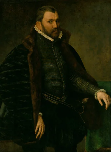 Portrait of a Man by Antonis Mor, painting, 1560-1570