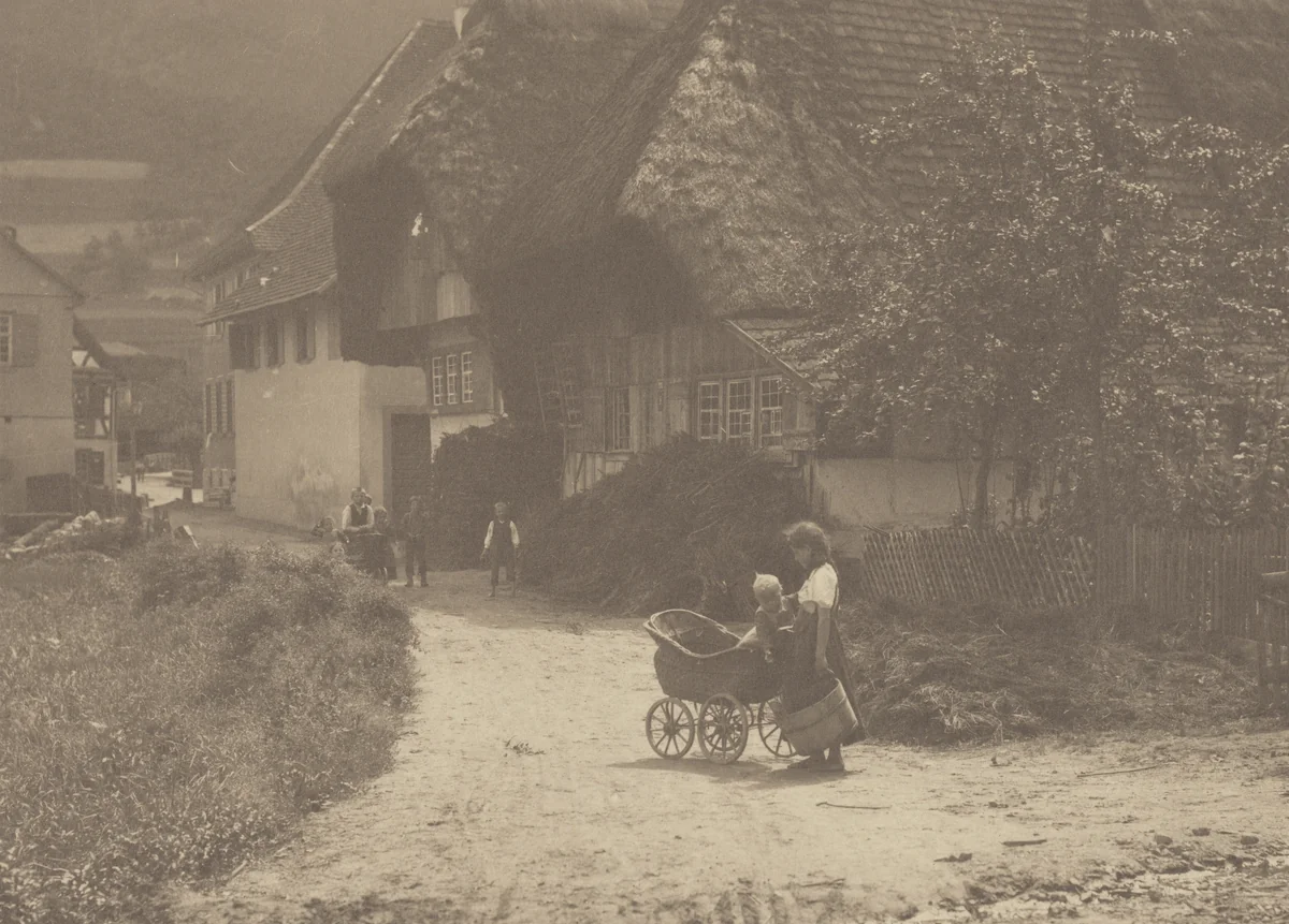 Gutach Children by Alfred Stieglitz, photograph, 1894