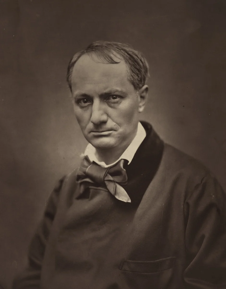 Charles Baudelaire by Étienne Carjat, photograph, 1863