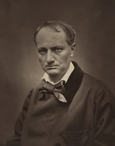 Charles Baudelaire by Étienne Carjat, photograph, 1863