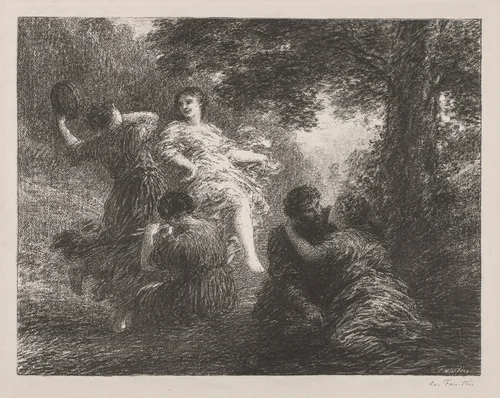Pastorale by Henri Fantin-Latour, print, 1896