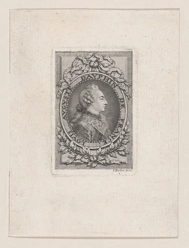 Portrait of Louis Auguste, Heir Apparent of France by Jacques Barbié, print, 1779