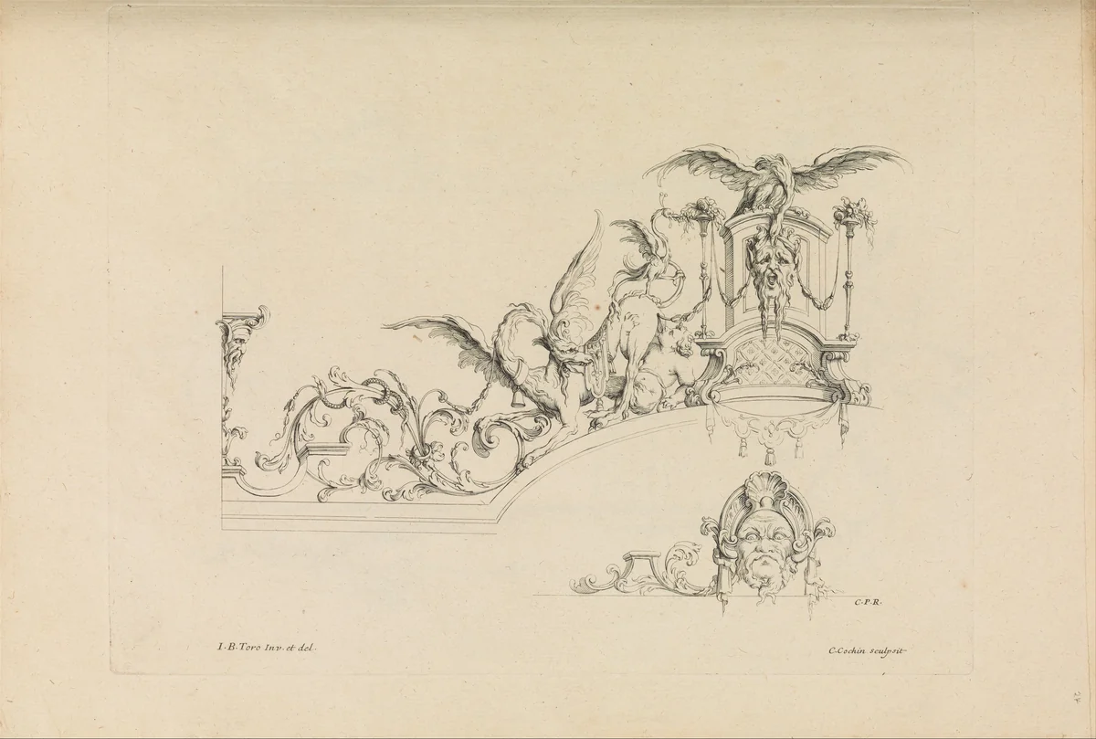 Desseins Arabesques a Plusieurs Usages Inventés par J.B. Toro by Jean Bernard Toro, book, 1716