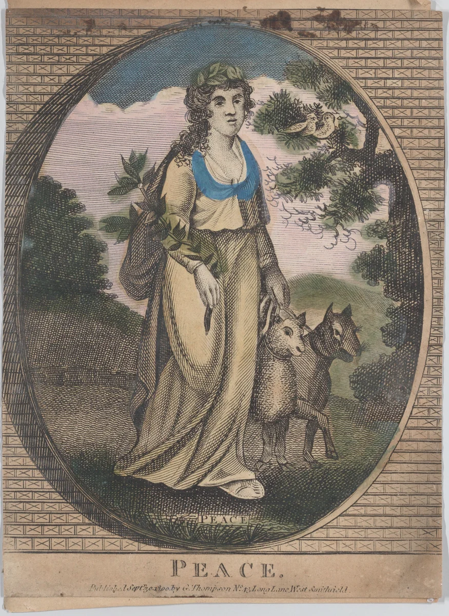 Peace by anonymous, print, 1800