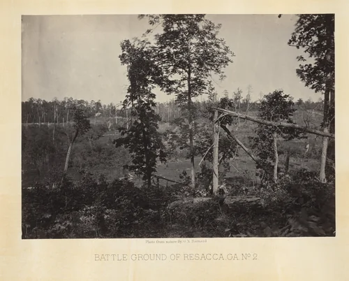 The Battle Ground of Resaca, No.2 from the album Photographic Views of Sherman's Campaign by George N. Barnard, photograph, 1864