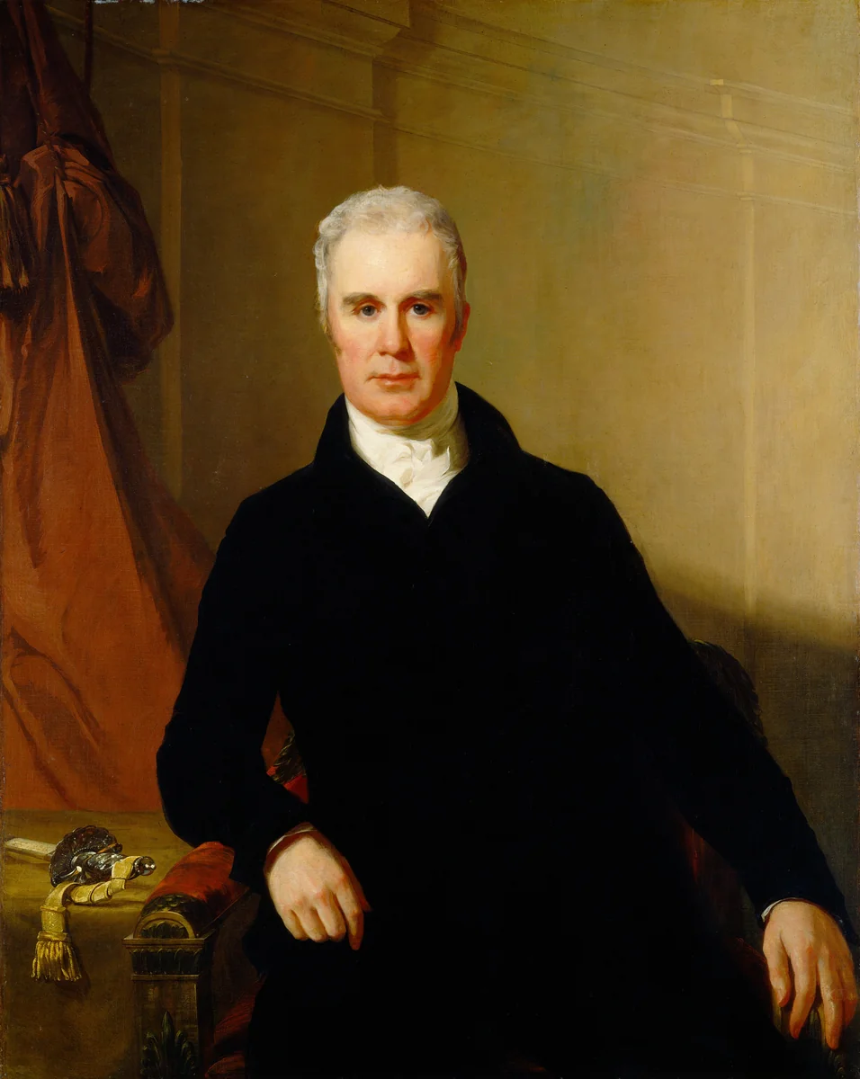 Charles Carnan Ridgely by Thomas Sully, painting, 1820