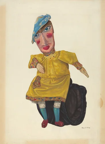 Innkeeper's Daughter by George File, index of american design, 1938