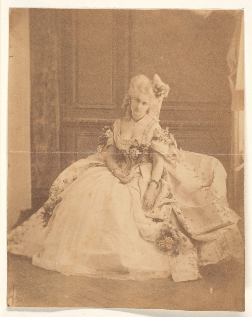 La Marquise Mathilde by Pierre-Louis Pierson, photograph, 1860-1869