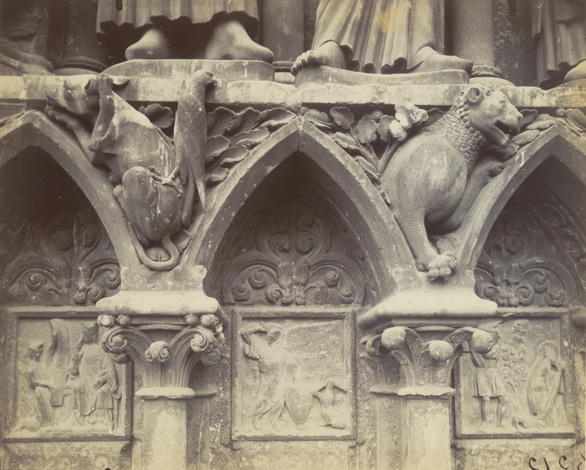 Notre-Dame by Eugène Atget, photograph, 1921