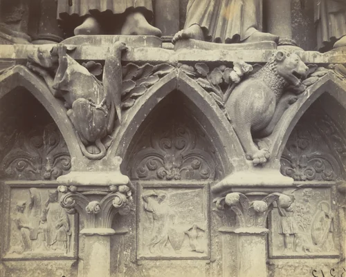 Notre-Dame by Eugène Atget, photograph, 1921
