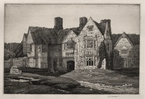 The Maypole Inn by Frederick Landseer Maur Griggs, print