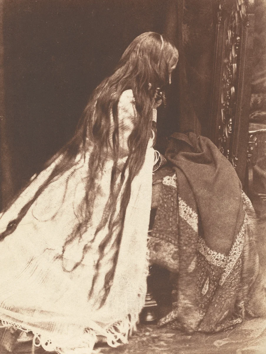 Prayer by David Octavius Hill, Robert Adamson, photograph, 1843-1847
