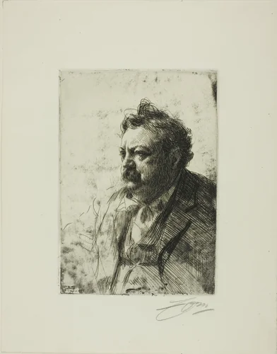 Billy Mason by Anders Zorn, print, 1900