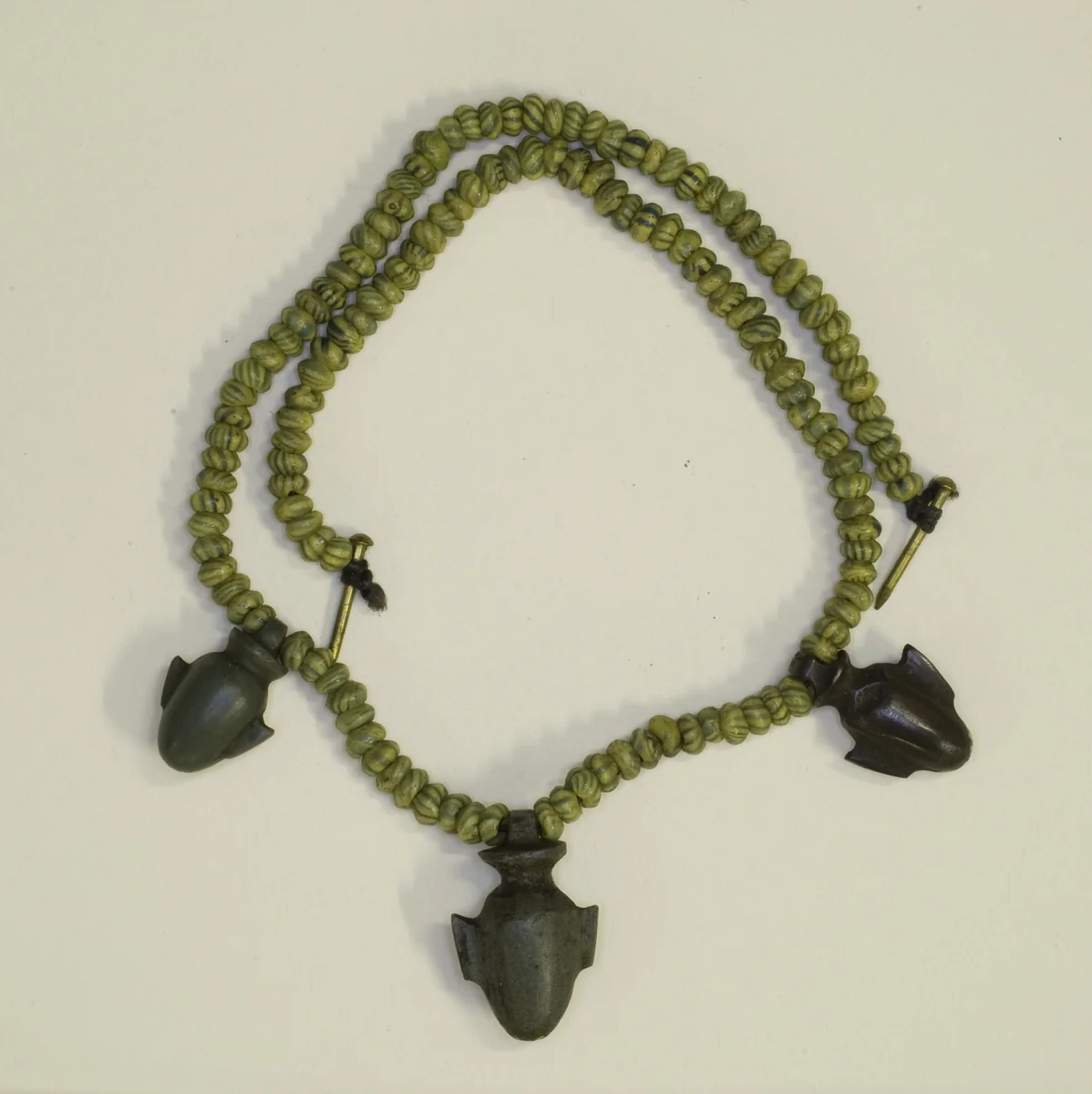 Amulet of a Heart by Egyptian, metalwork, -664--332