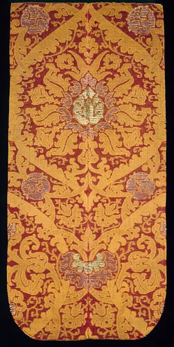 Chasuble (Back Only) by Italy or Spain, textile, 1501-1600
