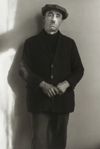 Unemployed Worker by August Sander, photograph, 1926